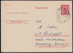 15 F. Mikroskop, GA mit 'Postkarte 24 mm lang', mit aptiertem K2 PERL ...