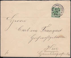 BRAUNSCHWEIG 3 / * * / 28.4.90, Klaucke-Stempel klar auf Ortsbrief ...