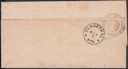 CLAUSTHAL / * * / 14.5.91, klarer Klaucke-Stempel als Ankunftsstempel ...