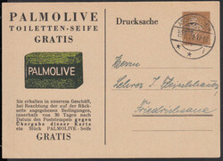 3 Pf. Ebert, PrivatGA der Palmolive GmbH mit Darstellung eines ...