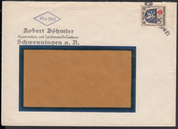 Deißlingen, schwarzer L1 35 mm ohne Datumsstempel (Type 2) als ...