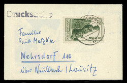 12 Fr. Heiliges Jahr 1950 einzeln auf Drucksachen-Umschlag (Tarif ...