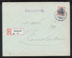 116820: Germany East, Zip Code O-68, 682 Rudolstadt
