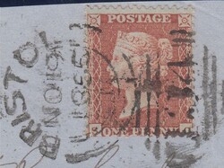 PL.1 (SC)(C6). Small piece with good used die 2 1d pl.1 lettered SC L ...