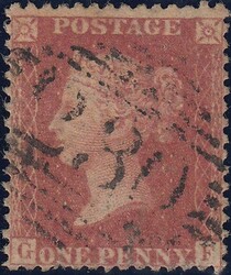 IRISH "230" NUMERAL OF FRENCH PARK/1D PL.52 (SG40)(GF). Fine used ...