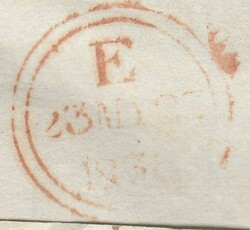 1838 GREAT WESTERN FIRST VOYAGE US TO THE UK. Fine wrapper from New ...