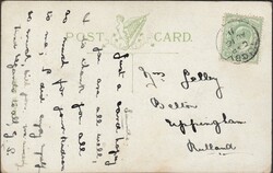 1911 MAIL TUGBY (LEICS) TO UPPINGHAM WITH 'TUGBY' DATE STAMP. Post ...