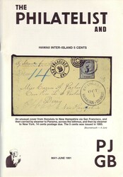 THE PHILATELIST and PJ GB MAY-JUNE 1991. Including Bermuda Perot ...