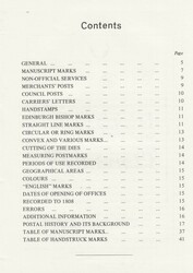 'POSTAL MARKINGS OF SCOTLAND TO 1808' BY BRUCE AUCKLAND. Fine copy of ...
