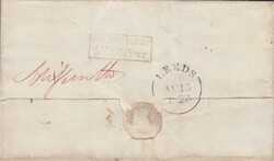            1828 DORSET/'SHATESBURY 5TH CL. POST' HAND STAMP TYPE G ...