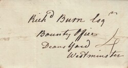 1793 SURREY/SUSSEX/QUEEN ANNE'S BOUNTY. Letter Haslemere to "Richd ...