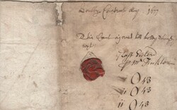 1677 MAIL EDENHALL, CUMBERLAND TO RAVENSTONEDALE WITH MANUSCRIPT ...