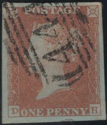 1854 1D ARCHER EXPERIMENTAL PERFORATION PL.96 (SG16b)(DH) ON LETTER ...