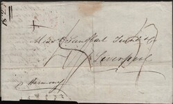 1821 MAIL DEMERARA, GUYANA TO LIVERPOOL WITH 'HASTINGS/SHIP LETTER' ...