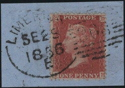 1856 SMALL PIECE 'LIMERICK/303' ENGLISH TYPE IRISH SPOON (RA38). ...