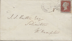 1862 NORTHAMPTON SPOON FIRST RE-CUT (RA107)/SG40/PRINTED BILL HEAD. ...