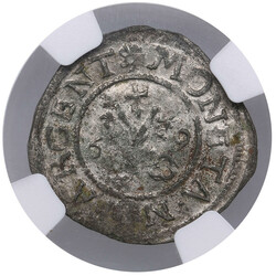 Latvia, Free City of Riga 1 Schilling 1569 - NGC MS 61 TOP POP. The ...