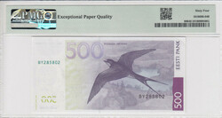 Estonia 500 Krooni 2007 - PMG 64 EPQ Choice Uncirculated Pick 89