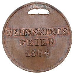 Kingdom of Bavaria, City of Munich artist society medal 1864 - ...