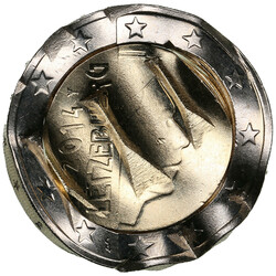Luxembourg (Utrecht Mint) 2 Euros 2014 – Henri I (2000-date) – ...