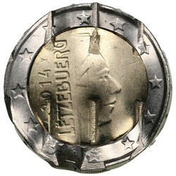 Luxembourg (Utrecht Mint) 2 Euros 2014 – Henri I (2000-date) – ...