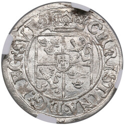 City of Riga under Swedish rule, AR Dreipölker (1⁄24 Thaler) 1644 ...