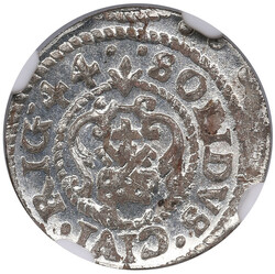 City of Riga under Swedish rule, BI Schilling / Solidus 1644 – ...
