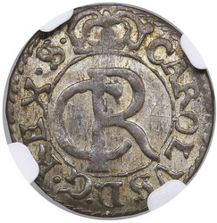 City of Riga under Swedish rule, BI Schilling / Solidus 1661 – Karl ...