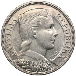 Latvia (Royal Mint, London) 5 Lati 1931 24.97g. XF/AU.KM9