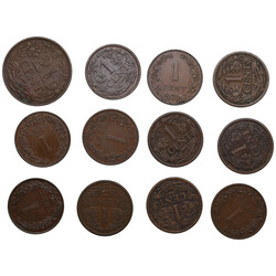 Group of coins: Netherlands, Curaçao - Wilhelmina (1890-1948) (12)