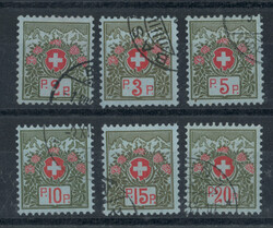5655164: Schweiz Free postage for non-profit institutions - Postage due stamps