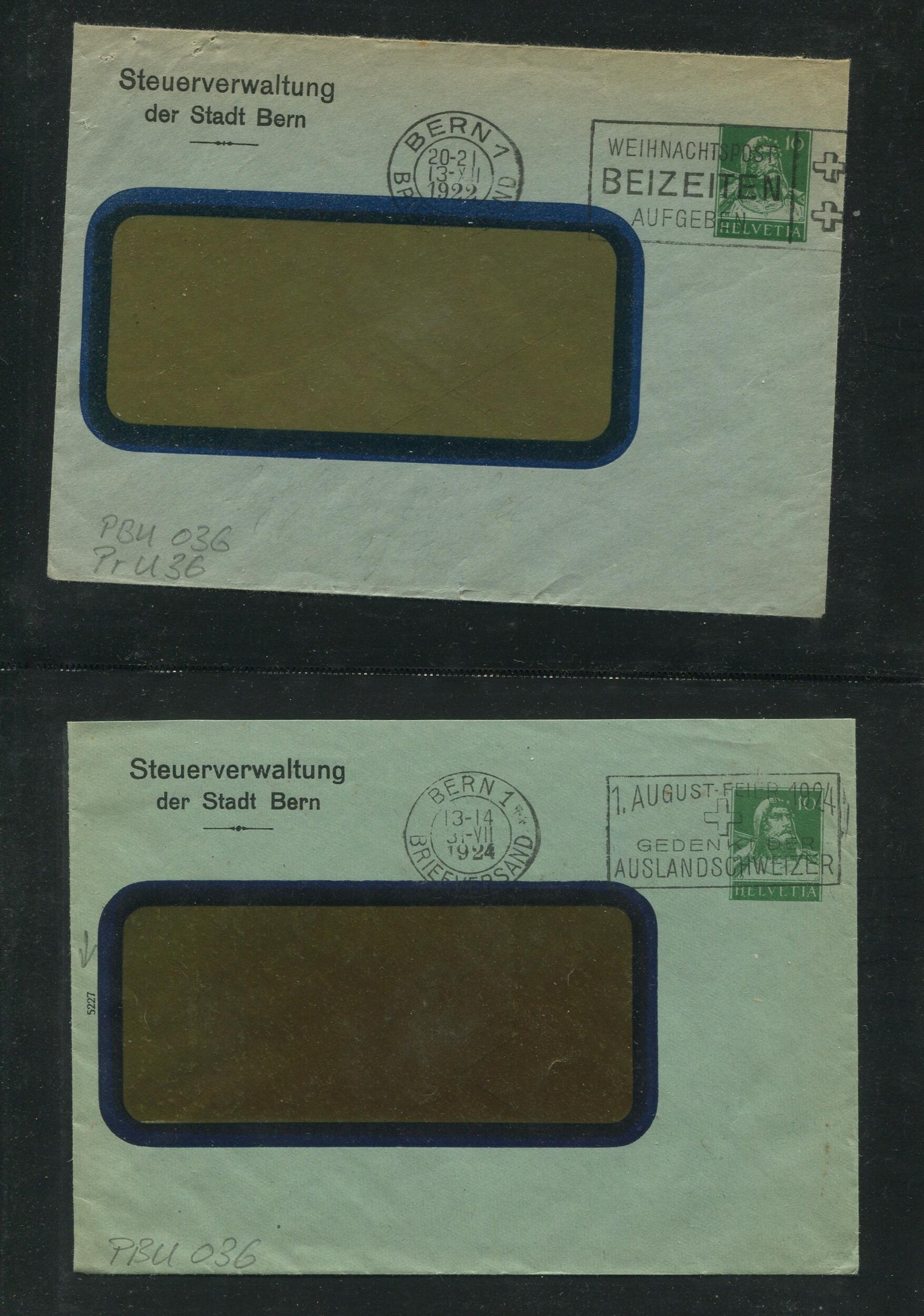 Image 1 for lot number 1685 for Philatelistenverein Biel-Seeland - Auktion 2025