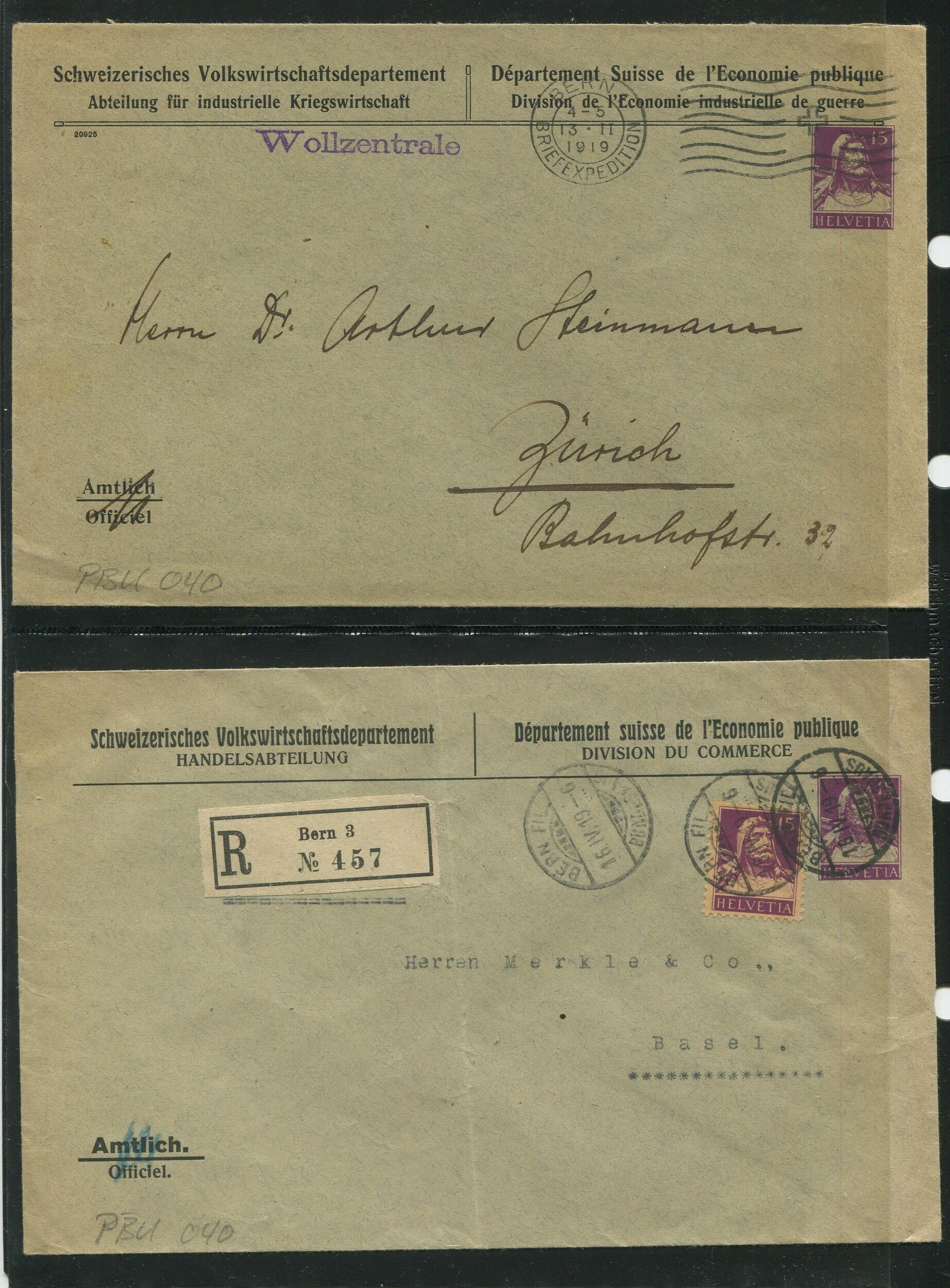 Image 27 for lot number 1685 for Philatelistenverein Biel-Seeland - Auktion 2025