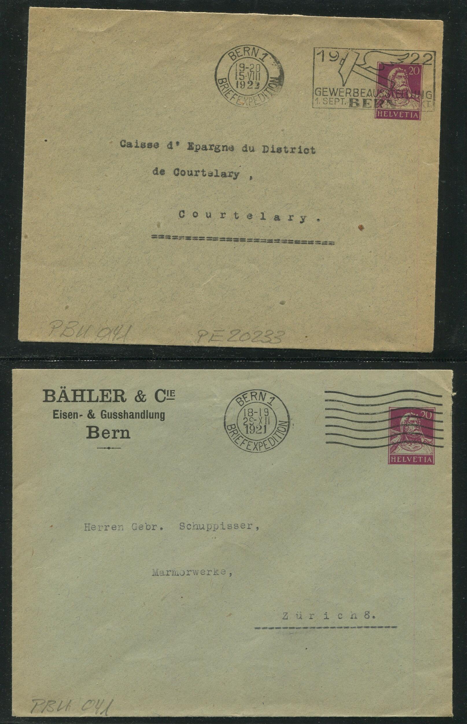 Image 28 for lot number 1685 for Philatelistenverein Biel-Seeland - Auktion 2025