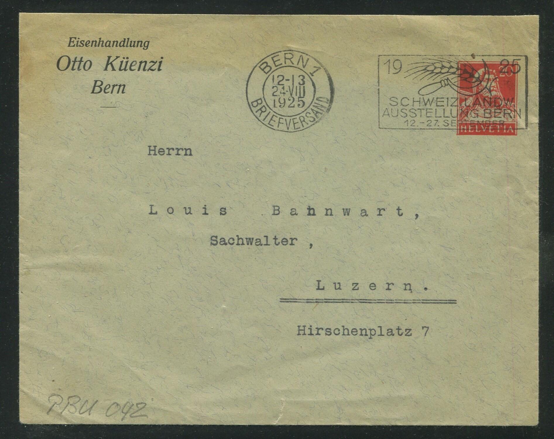 Image 31 for lot number 1685 for Philatelistenverein Biel-Seeland - Auktion 2025