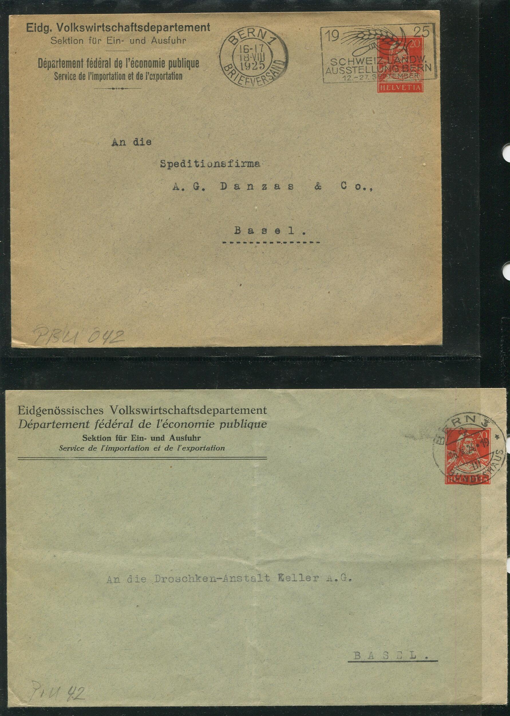 Image 32 for lot number 1685 for Philatelistenverein Biel-Seeland - Auktion 2025