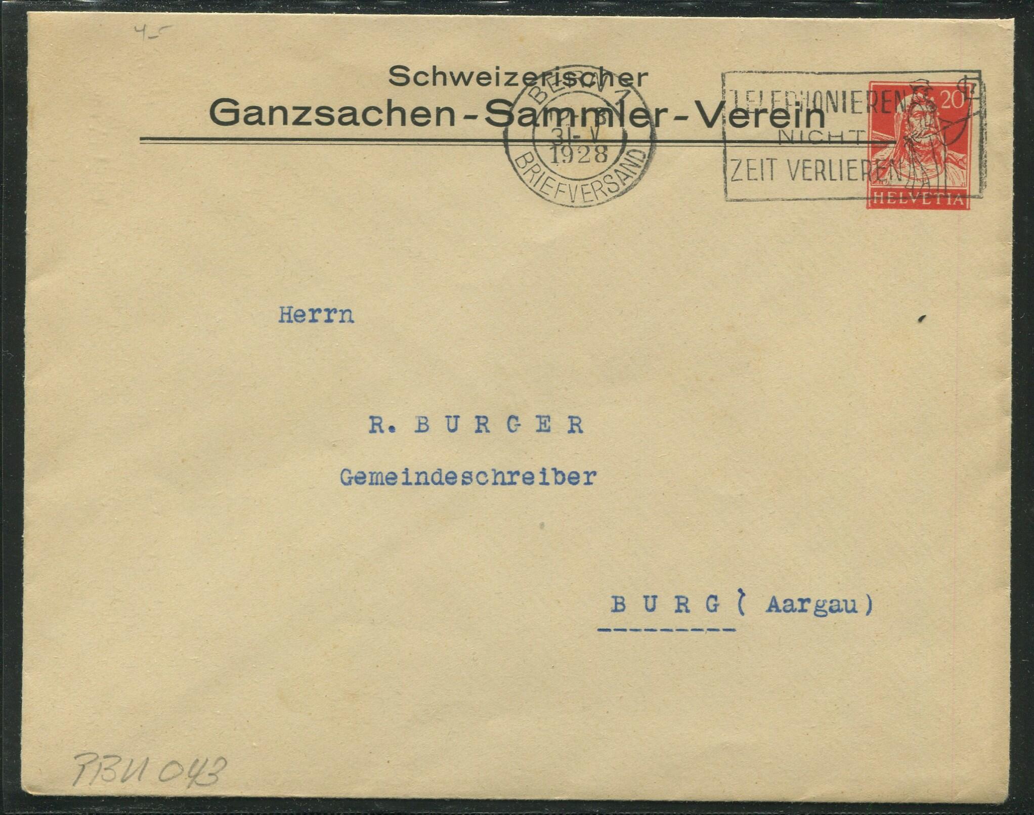 Image 33 for lot number 1685 for Philatelistenverein Biel-Seeland - Auktion 2025