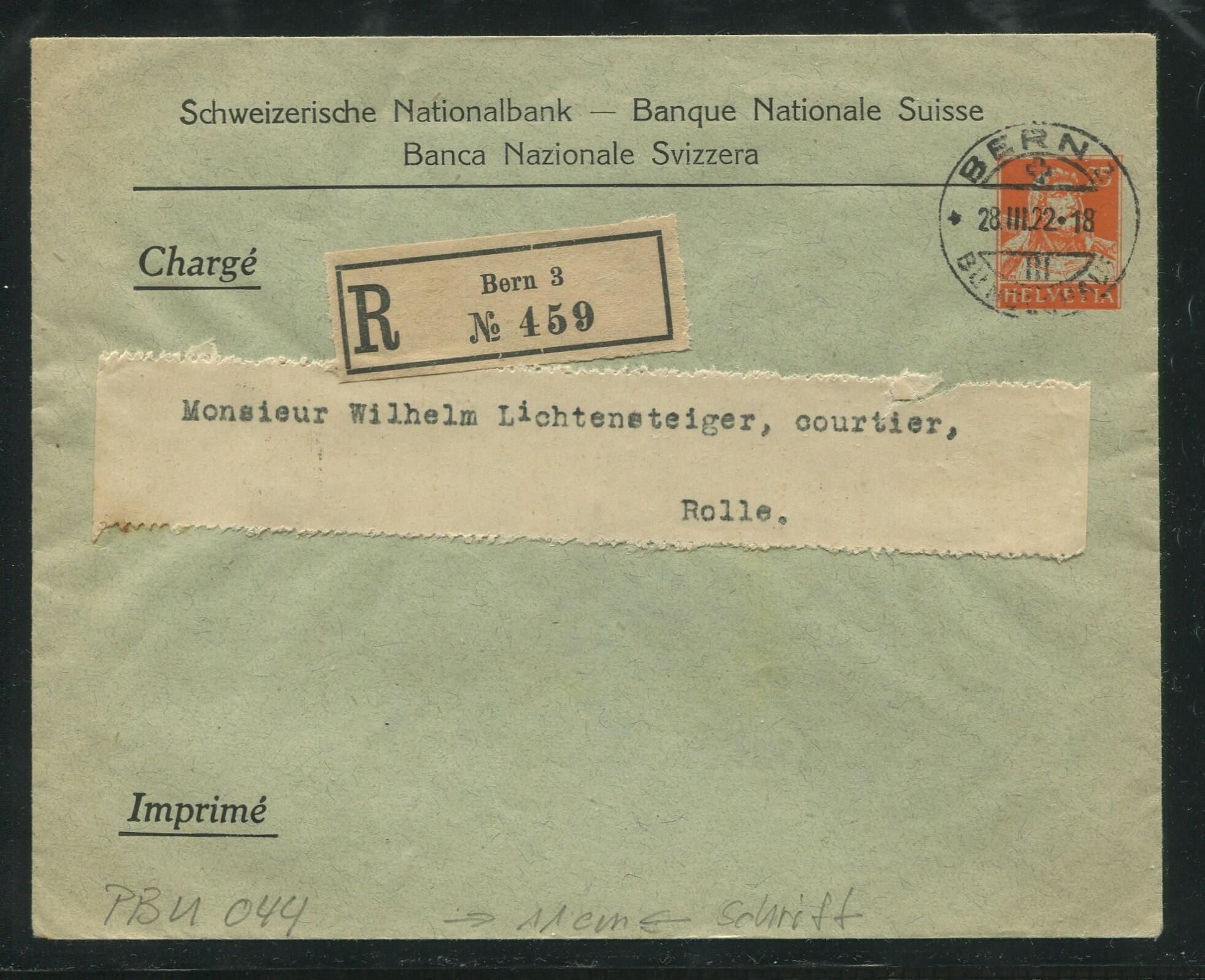 Image 38 for lot number 1685 for Philatelistenverein Biel-Seeland - Auktion 2025