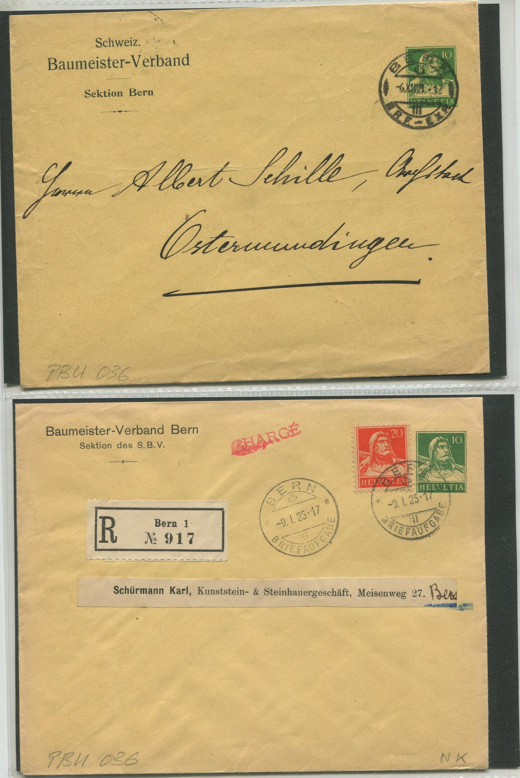 Image 5 for lot number 1685 for Philatelistenverein Biel-Seeland - Auktion 2025