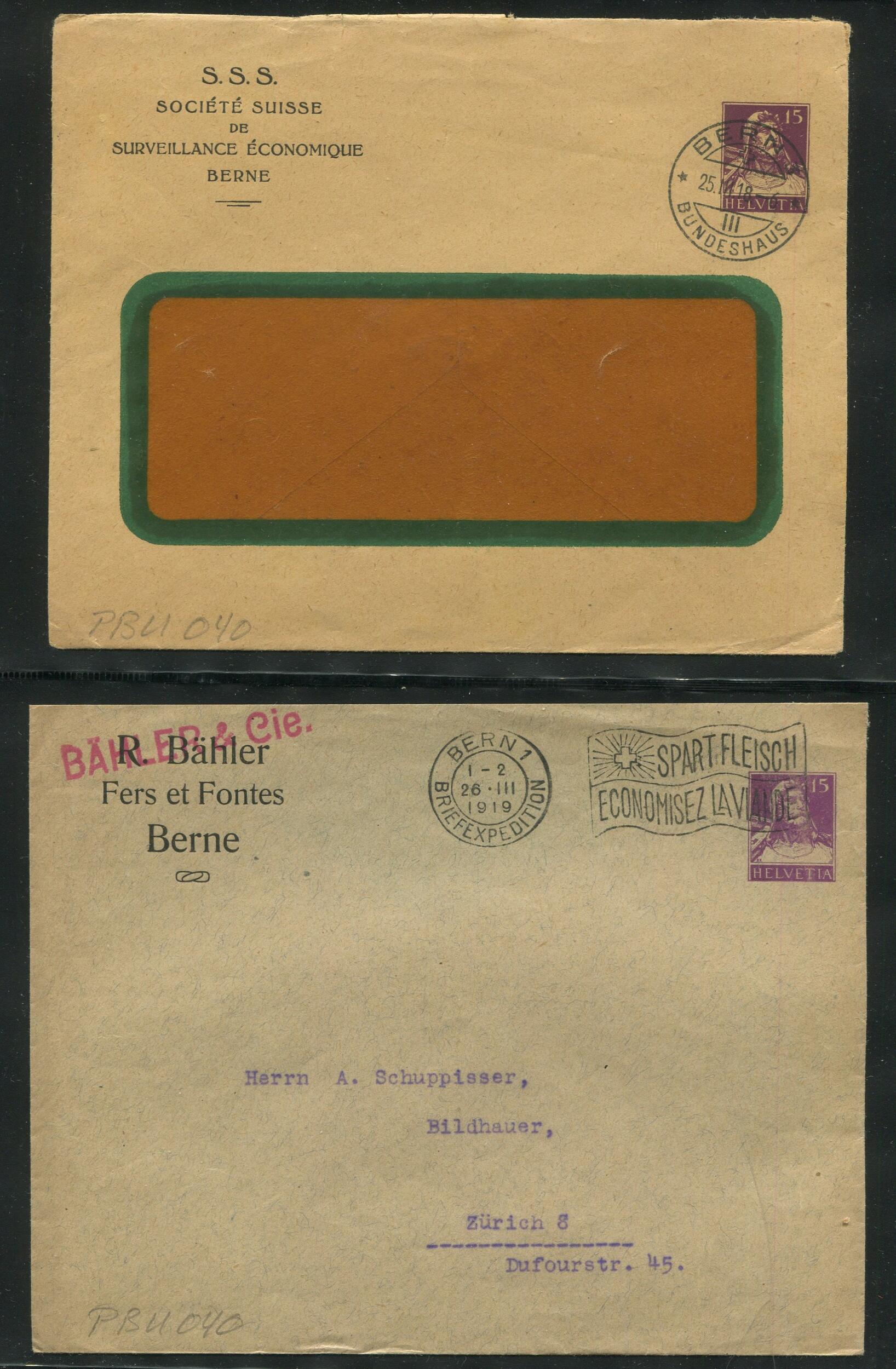 Image 15 for lot number 1685 for Philatelistenverein Biel-Seeland - Auktion 2025