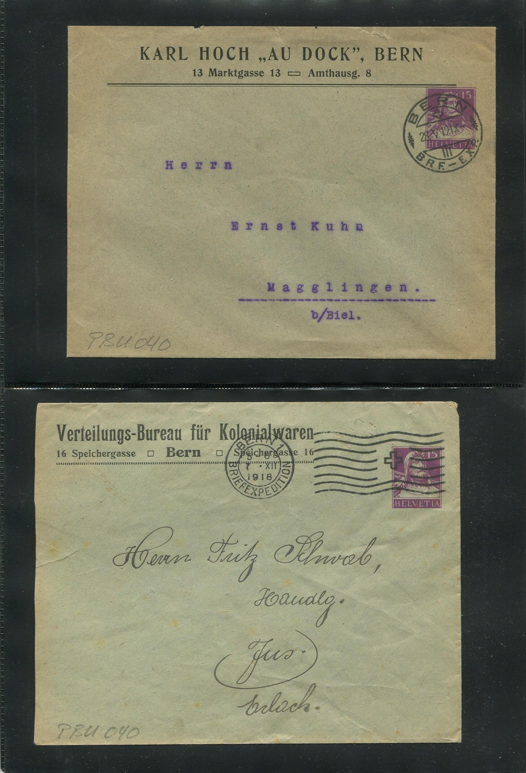 Image 16 for lot number 1685 for Philatelistenverein Biel-Seeland - Auktion 2025