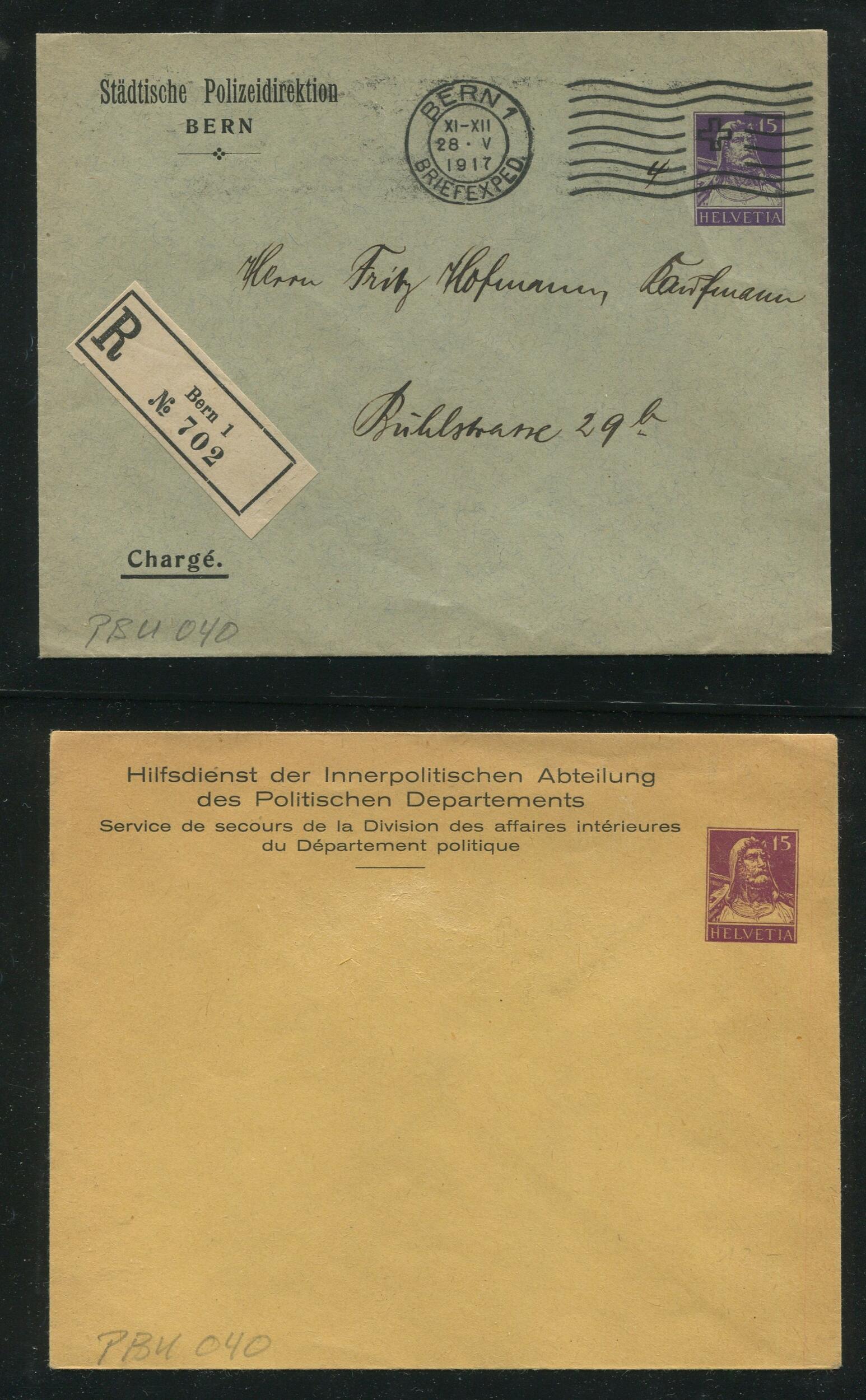 Image 19 for lot number 1685 for Philatelistenverein Biel-Seeland - Auktion 2025