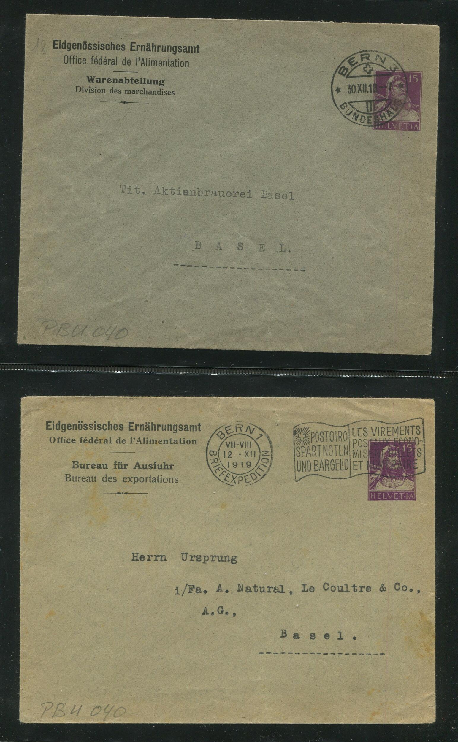 Image 20 for lot number 1685 for Philatelistenverein Biel-Seeland - Auktion 2025