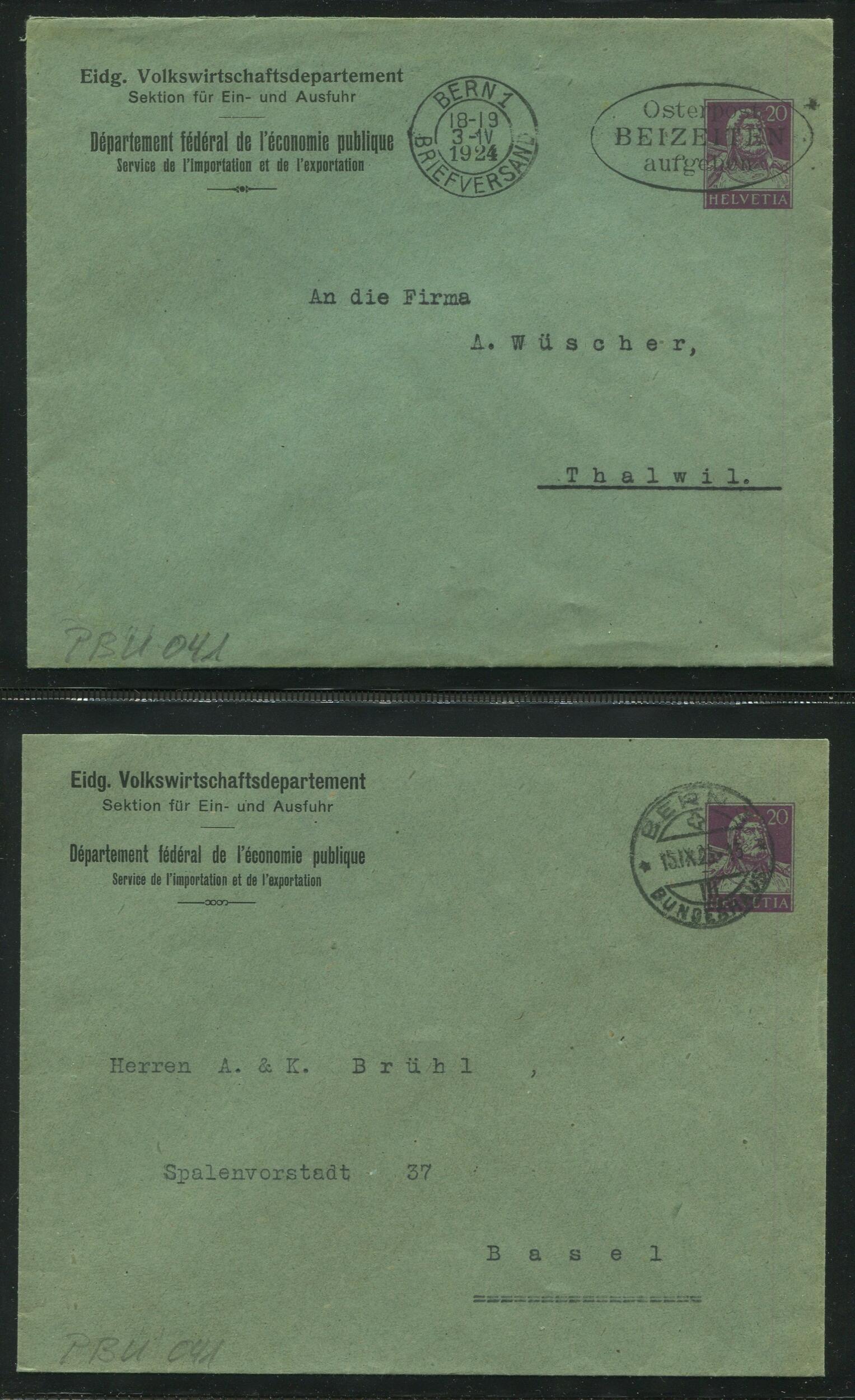 Image 22 for lot number 1685 for Philatelistenverein Biel-Seeland - Auktion 2025