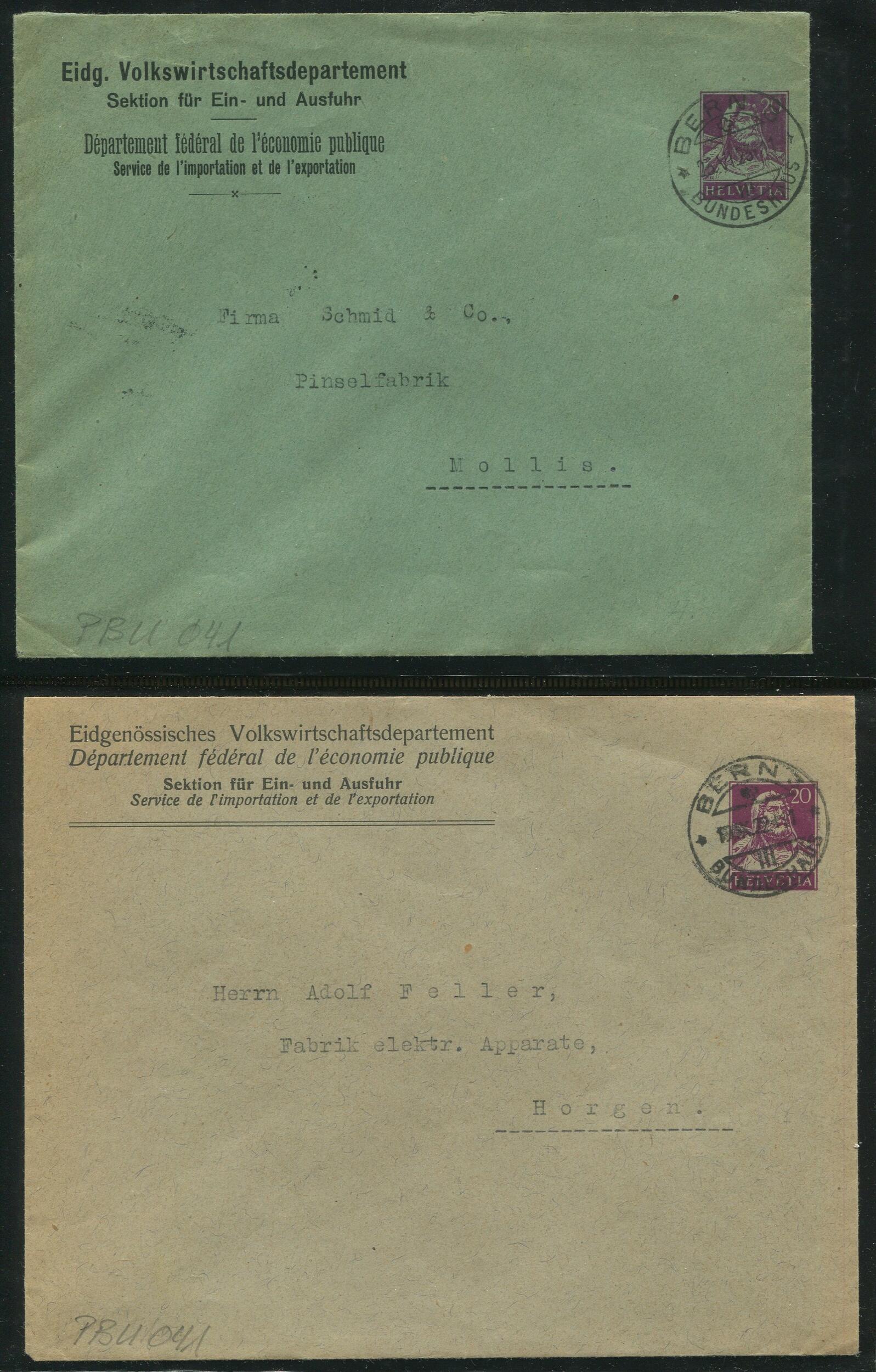 Image 23 for lot number 1685 for Philatelistenverein Biel-Seeland - Auktion 2025
