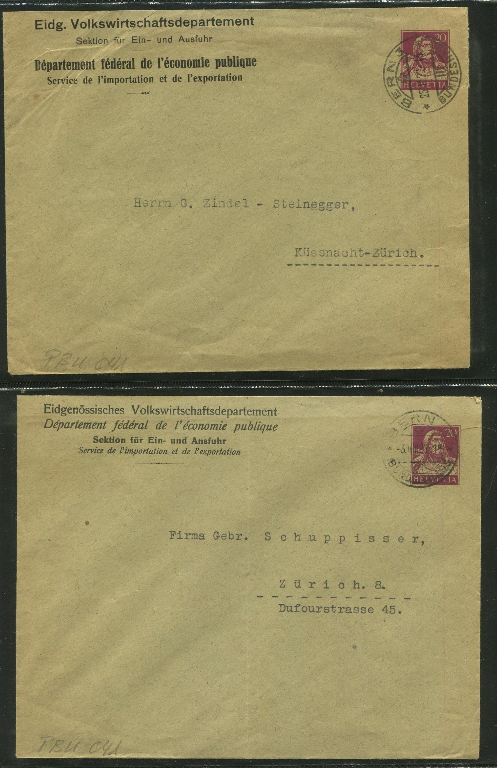 Image 24 for lot number 1685 for Philatelistenverein Biel-Seeland - Auktion 2025