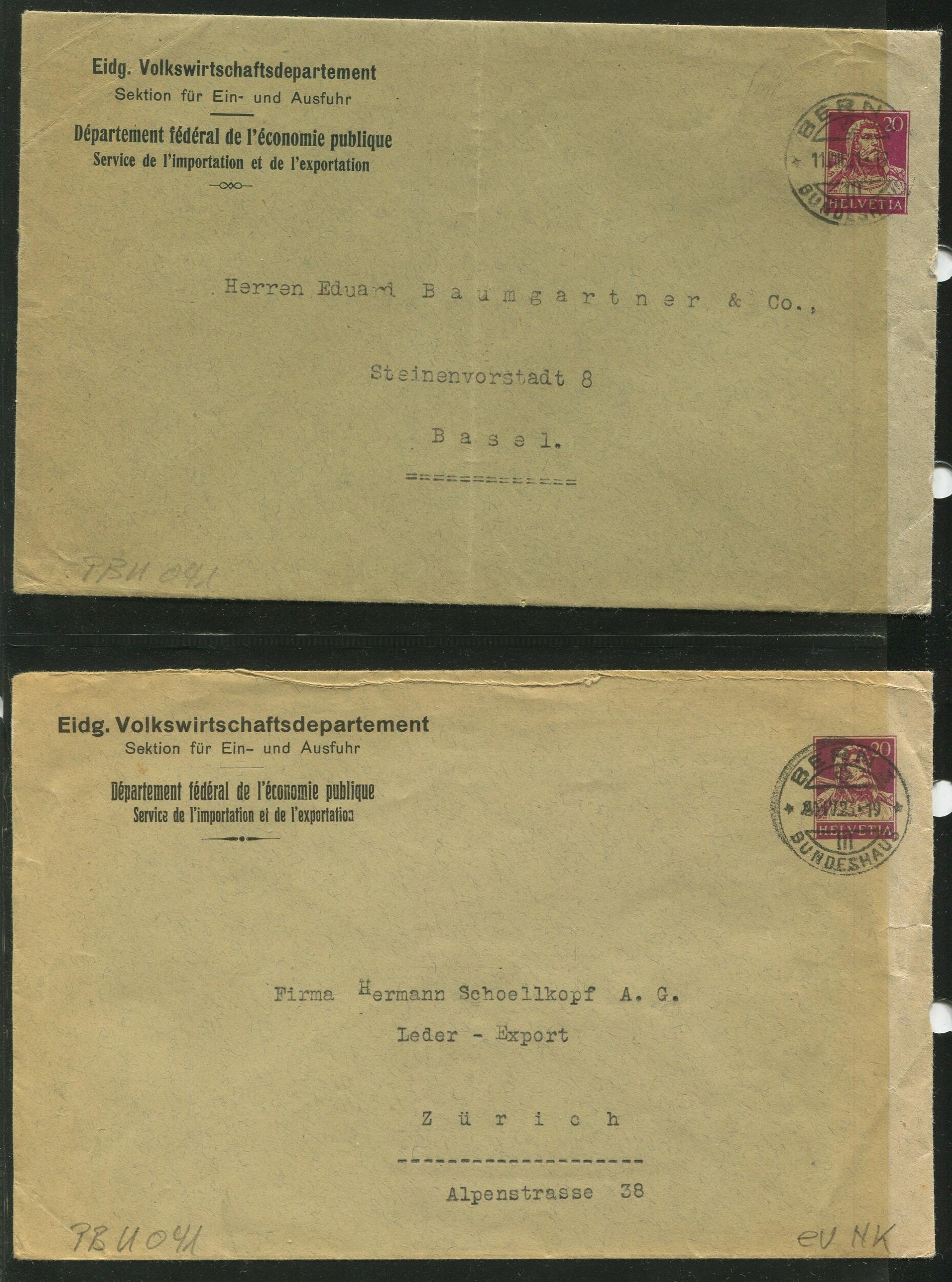 Image 25 for lot number 1685 for Philatelistenverein Biel-Seeland - Auktion 2025