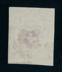 Orts-Post mit Kreuzeinfassung, SBK Nr. 13 I, Type 10 entwertet mit ...