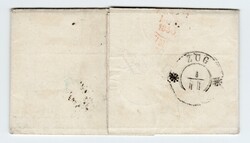 Orts-Post mit Kreuzeinfassung, SBK Nr. 13I Type 4 + 5 auf ...