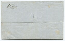 Rayon III rot, Centimes, SBK Nr. 19 Type 7 auf Faltbrief mit ...